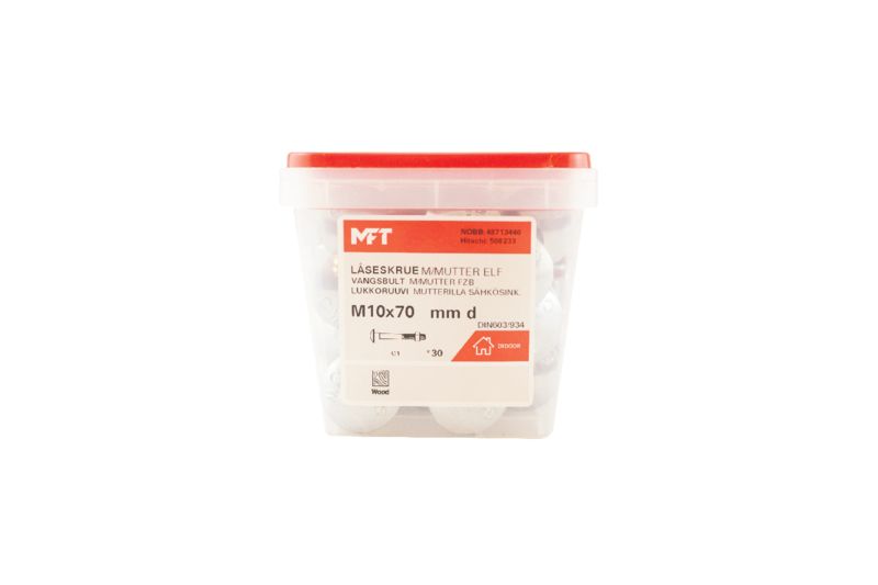 508233 Låseskrue m_mutter ELF DIN603-934 (b) 508233 Låseskrue m_mutter ELF DIN603-934 (b)