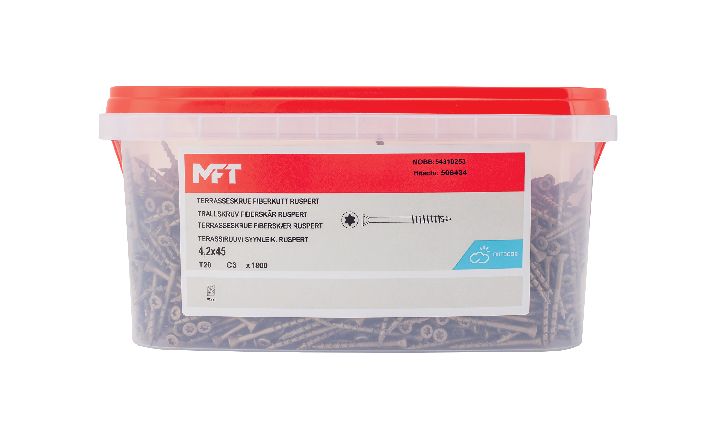 506434 - Terrasseskrue Fiberkutt Ruspert (b) 506434 - Terrasseskrue Fiberkutt Ruspert (b)